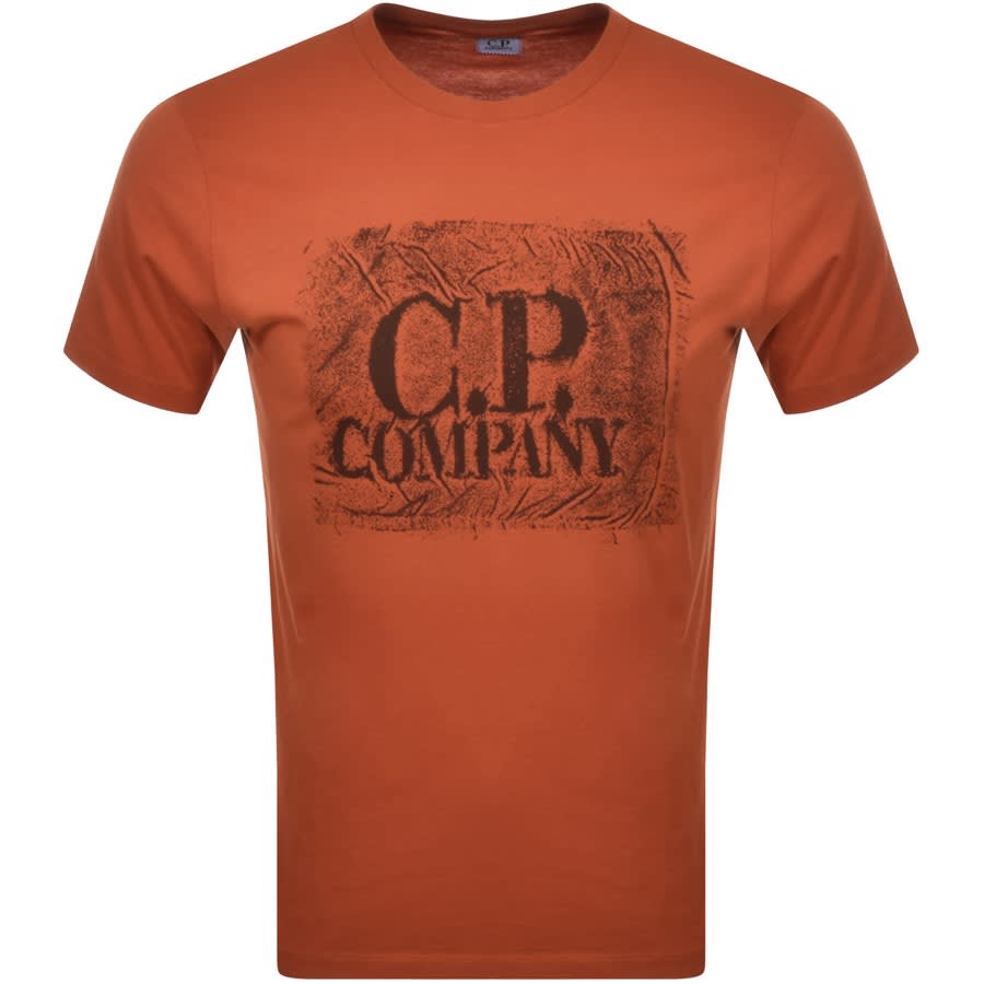 Alternative Image for ProductCP Company Logo T Shirt Orange1